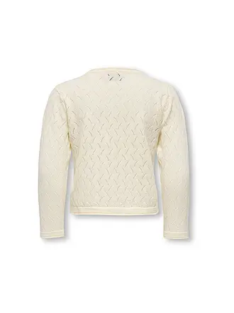 ONLY | Gilet en tricot pour fille KMGMEGAN LIFE | creme